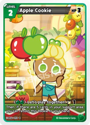 Image of Apple Cookie (059) (BS6-059) - Arena of Glory