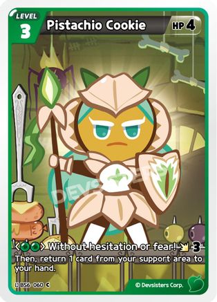 Image of Pistachio Cookie (BS6-060) - Arena of Glory