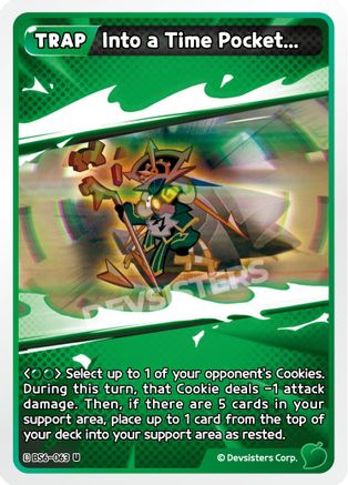 Image of Into a Time Pocket... (BS6-063) - Arena of Glory