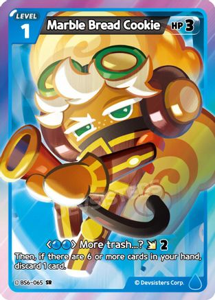 Image of Marble Bread Cookie (065) (BS6-065) - Arena of Glory Foil