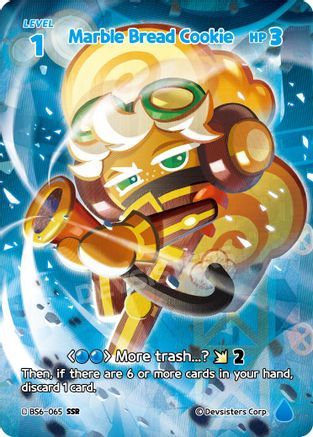 Image of Marble Bread Cookie (065) (SSR) (BS6-065) - Arena of Glory Foil