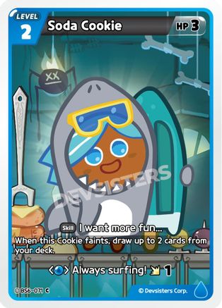 Image of Soda Cookie (BS6-071) - Arena of Glory