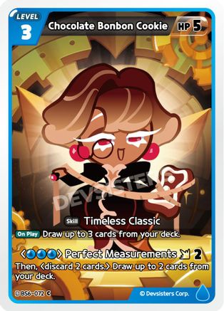 Image of Chocolate Bonbon Cookie (BS6-072) - Arena of Glory