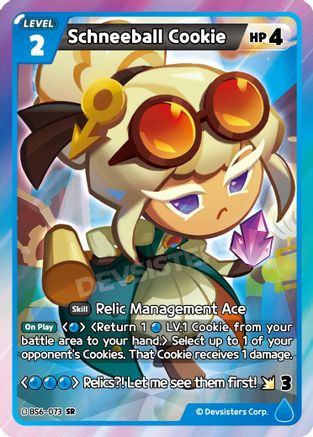 Image of Schneeball Cookie (073) (BS6-073) - Arena of Glory Foil
