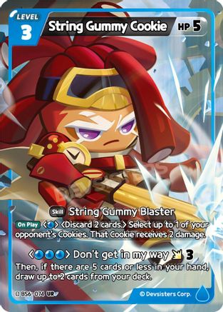 Image of String Gummy Cookie (074) (BS6-074) - Arena of Glory Foil