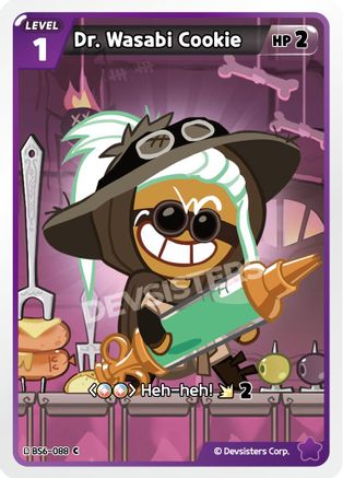 Image of Dr. Wasabi Cookie (088) (BS6-088) - Arena of Glory