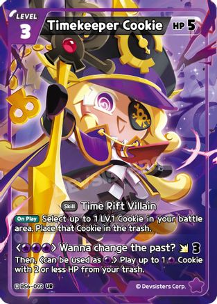 Image of Timekeeper Cookie (093) (BS6-093) - Arena of Glory Foil