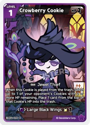 Image of Crowberry Cookie (BS6-099) - Arena of Glory