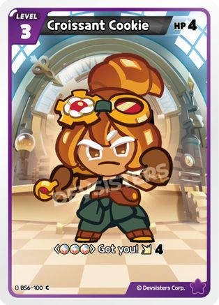 Image of Croissant Cookie (100) (BS6-100) - Arena of Glory