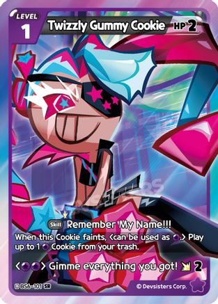Image of Twizzly Gummy Cookie (BS6-101) - Arena of Glory Foil