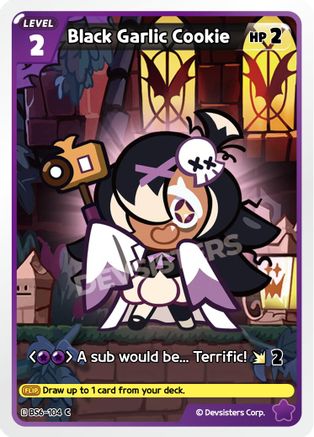 Image of Black Garlic Cookie (BS6-104) - Arena of Glory