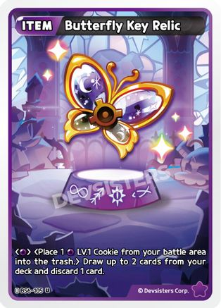 Image of Butterfly Key Relic (BS6-105) - Arena of Glory