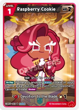 Image of Raspberry Cookie (BS7-003) - Arena of Glory