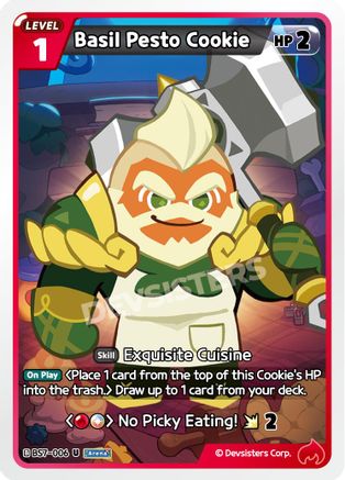 Image of Basil Pesto Cookie (BS7-006) - Arena of Glory