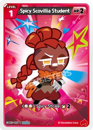 Image of Spicy Scovillia Student (BS7-009) - Arena of Glory