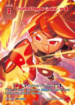 Image of Crushed Pepper Cookie (SSR) (BS7-015) - Arena of Glory Foil