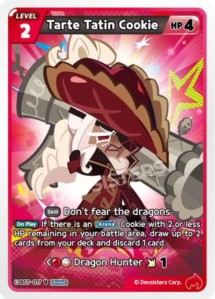 Image of Tarte Tatin Cookie (BS7-017) - Arena of Glory