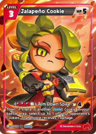 Image of Jalapeno Cookie (BS7-018) - Arena of Glory Foil