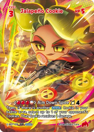 Image of Jalapeno Cookie (SUR) (BS7-018) - Arena of Glory Foil
