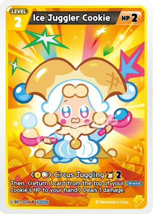 Image of Ice Juggler Cookie (BS7-024) - Arena of Glory