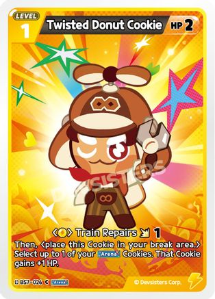 Image of Twisted Donut Cookie (BS7-026) - Arena of Glory