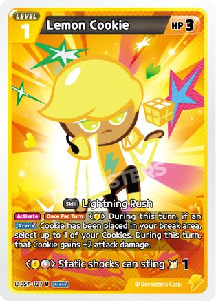 Image of Lemon Cookie (027) (BS7-027) - Arena of Glory