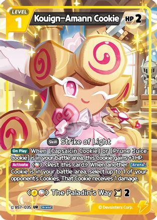 Image of Kouign-Amann Cookie (BS7-035) - Arena of Glory Foil