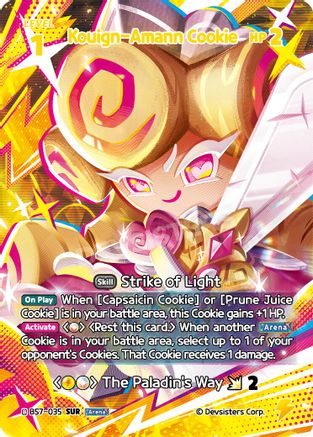 Image of Kouign-Amann Cookie (SUR) (BS7-035) - Arena of Glory Foil