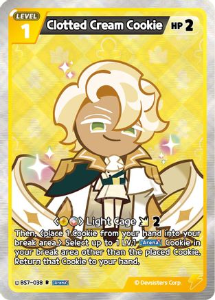 Image of Clotted Cream Cookie (BS7-038) - Arena of Glory Foil