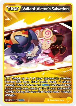 Image of Valiant Victor's Salvation (BS7-042) - Arena of Glory