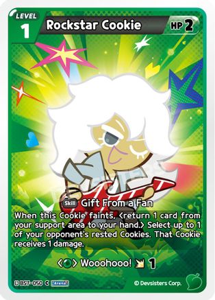 Image of Rockstar Cookie (BS7-050) - Arena of Glory