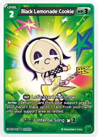 Image of Black Lemonade Cookie (BS7-054) - Arena of Glory