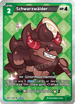 Image of Schwarzwalder (BS7-058) - Arena of Glory Foil