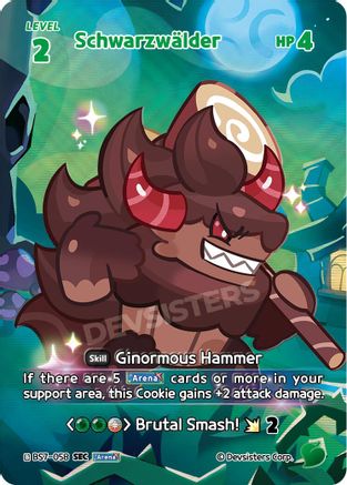 Image of Schwarzwalder (SEC) (BS7-058) - Arena of Glory Foil