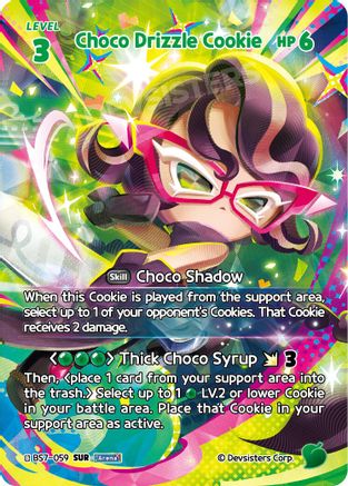 Image of Choco Drizzle Cookie (SUR) (BS7-059) - Arena of Glory Foil