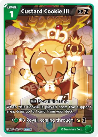 Image of Custard Cookie III (BS7-060) - Arena of Glory