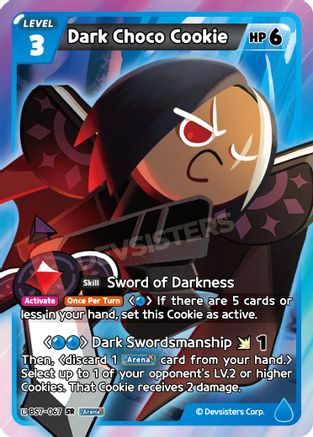 Image of Dark Choco Cookie (067) (BS7-067) - Arena of Glory Foil