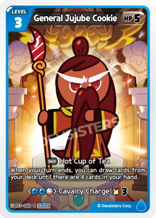 Image of General Jujube Cookie (BS7-068) - Arena of Glory