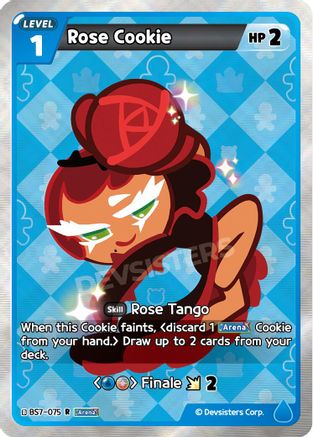 Image of Rose Cookie (075) (BS7-075) - Arena of Glory Foil