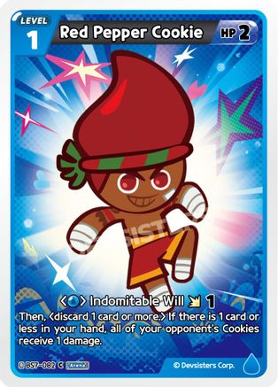 Image of Red Pepper Cookie (082) (BS7-082) - Arena of Glory