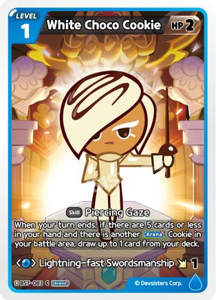 Image of White Choco Cookie (083) (BS7-083) - Arena of Glory
