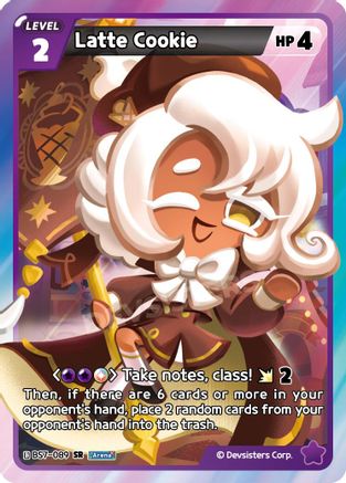 Image of Latte Cookie (BS7-089) - Arena of Glory Foil