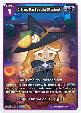 Image of Citrus Parfaedia Student (BS7-092) - Arena of Glory