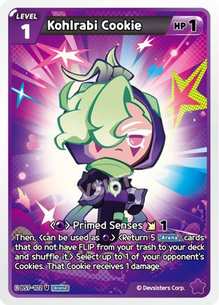 Image of Kohlrabi Cookie (BS7-102) - Arena of Glory