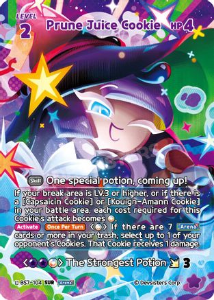 Image of Prune Juice Cookie (SUR) (BS7-104) - Arena of Glory Foil