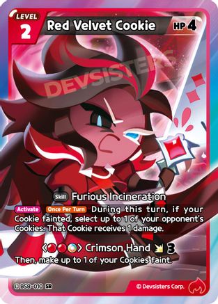 Image of Red Velvet Cookie (BS8-010) - A Game of Truth and Deceit Foil
