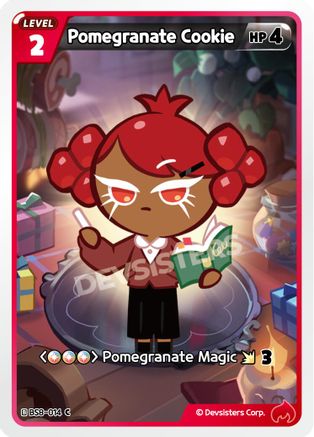 Image of Pomegranate Cookie (BS8-014) - A Game of Truth and Deceit