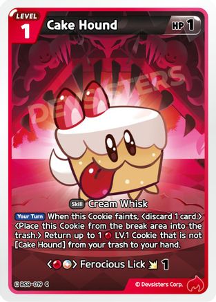 Image of Cake Hound (BS8-019) - A Game of Truth and Deceit