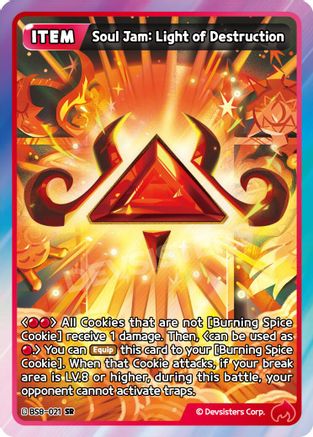 Image of Soul Jam: Light of Destruction (BS8-021) - A Game of Truth and Deceit Foil