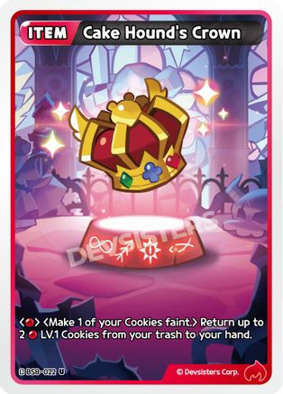 Image of Cake Hound's Crown (BS8-022) - A Game of Truth and Deceit